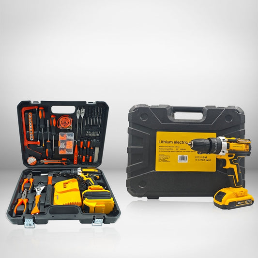 Kit Completo de Herramientas con Atornillador Eléctrico 48V - Havory